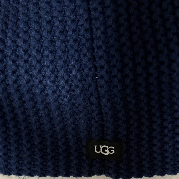 UGG Blue Knit Infinity Scarf - Picture 8 of 12